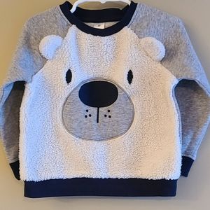 Bear crew neck sweatshirt